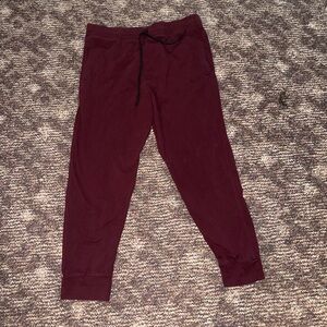 PINK Victoria's Secret Maroon sweatpants